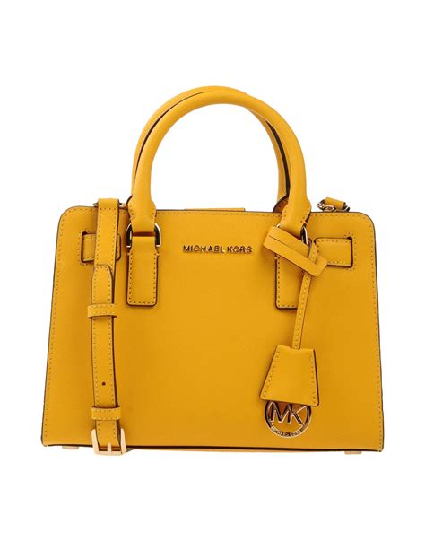 yellow michael kors kors tote|Michael Kors outlet white purse.